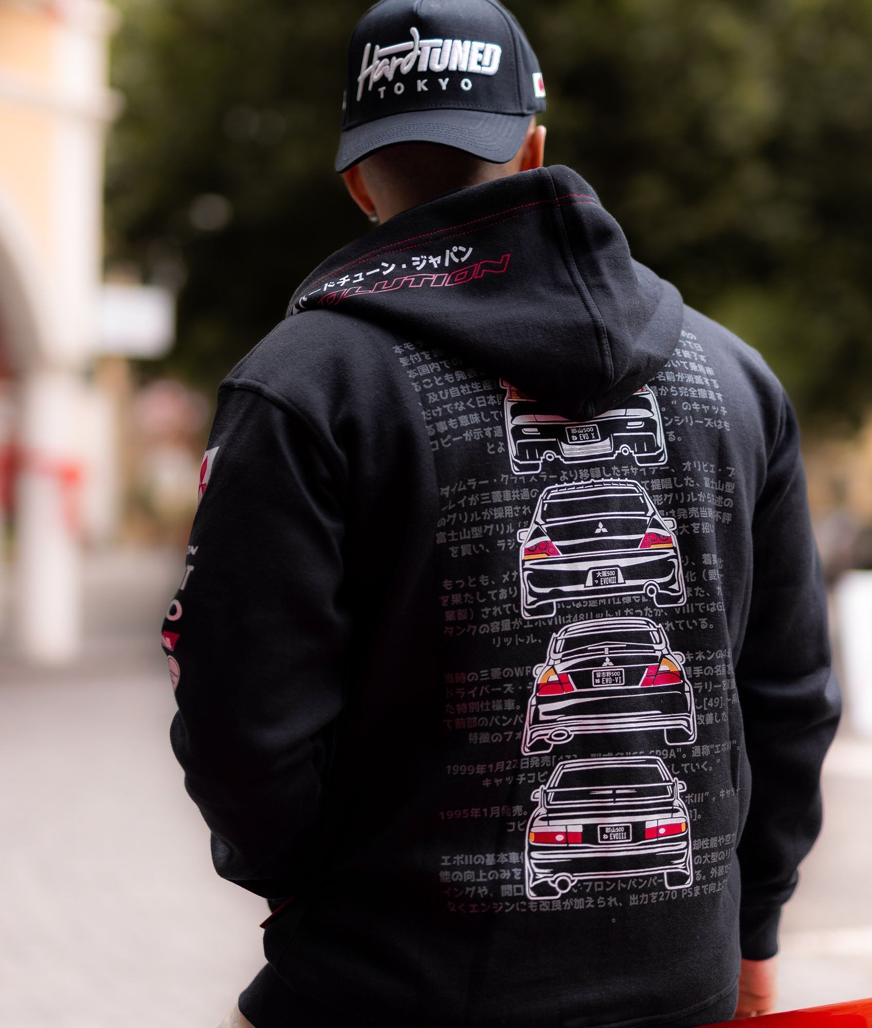 Mitsubishi Evolution Pullover Hoodie - Hardtuned