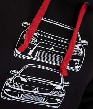 Mitsubishi Evolution Pullover Hoodie - Hardtuned