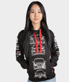 Mitsubishi Evolution Womens Pullover - Hardtuned