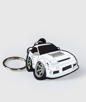 Nissan 180SX Rubber Key Ring - Hardtuned