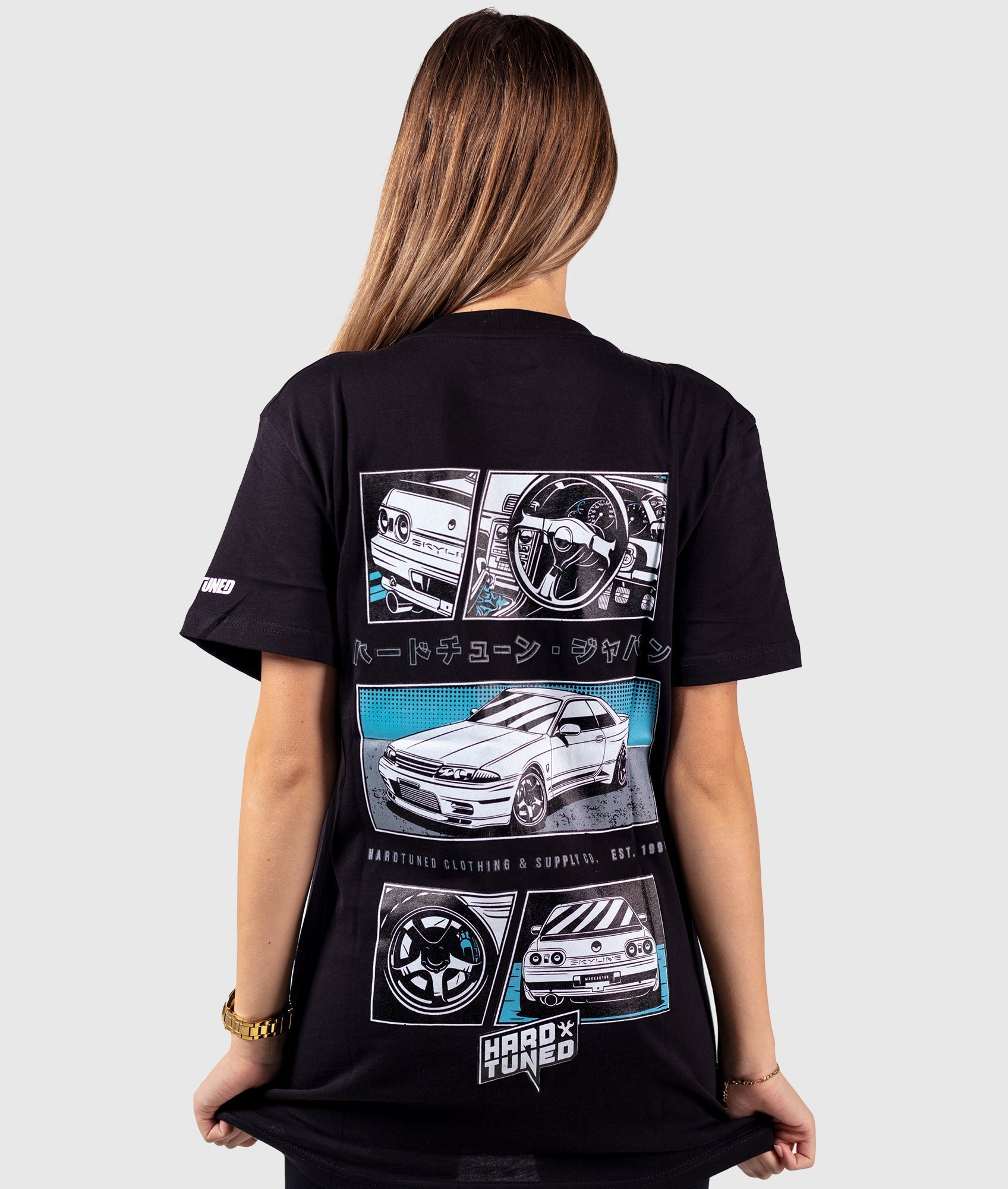 Nissan R32 GTR Fragment Womens Tee – Hardtuned Australia