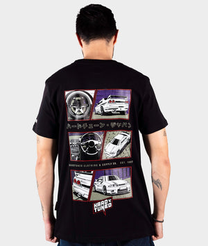 Nissan R33 GTR Fragment Tee - Hardtuned