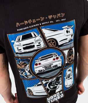 Nissan R34 GTR Fragment Tee - Hardtuned