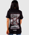 Nissan R35 GTR Fragment Womens Tee - Hardtuned