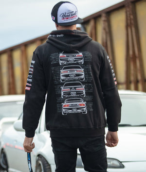 Nissan Silvia Pullover Hoodie - Hardtuned