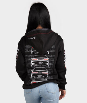 Nissan Silvia Womens Hoodie - Hardtuned