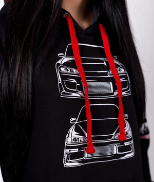 Nissan Silvia Womens Pullover Hoodie - Hardtuned