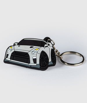 Nissan Skyline R35 GTR Rubber Key Ring - Hardtuned