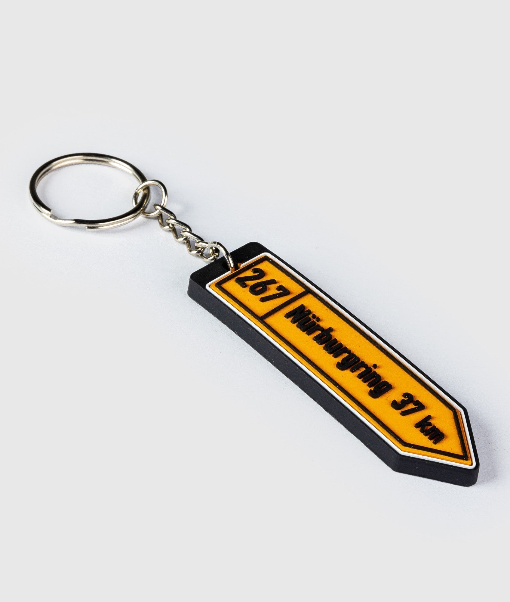 Nurburgring Soft Rubber Key Ring - Hardtuned