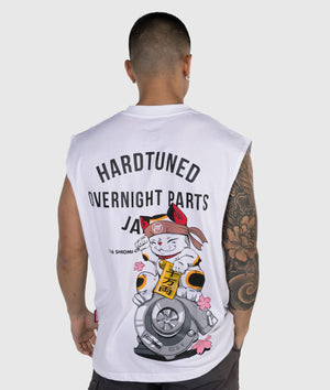 Overnight Parts Kitty Tank Top - Hardtuned