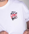 Oversized Meister Tattoo Tee - White - Hardtuned