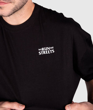 Oversized We Run The Streets Tee - Hardtuned