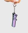 Pink HardTuned Soft Rubber Key Ring - Hardtuned