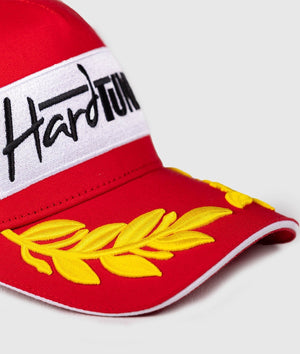 Podium Cap - Red/Gold - Hardtuned