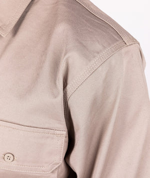 Short Sleeve Work Shirt - Tan - Hardtuned