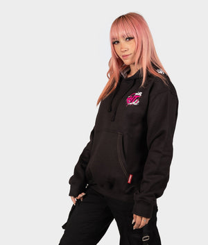 Smoke Wheels Womens Hoodie - Hardtuned