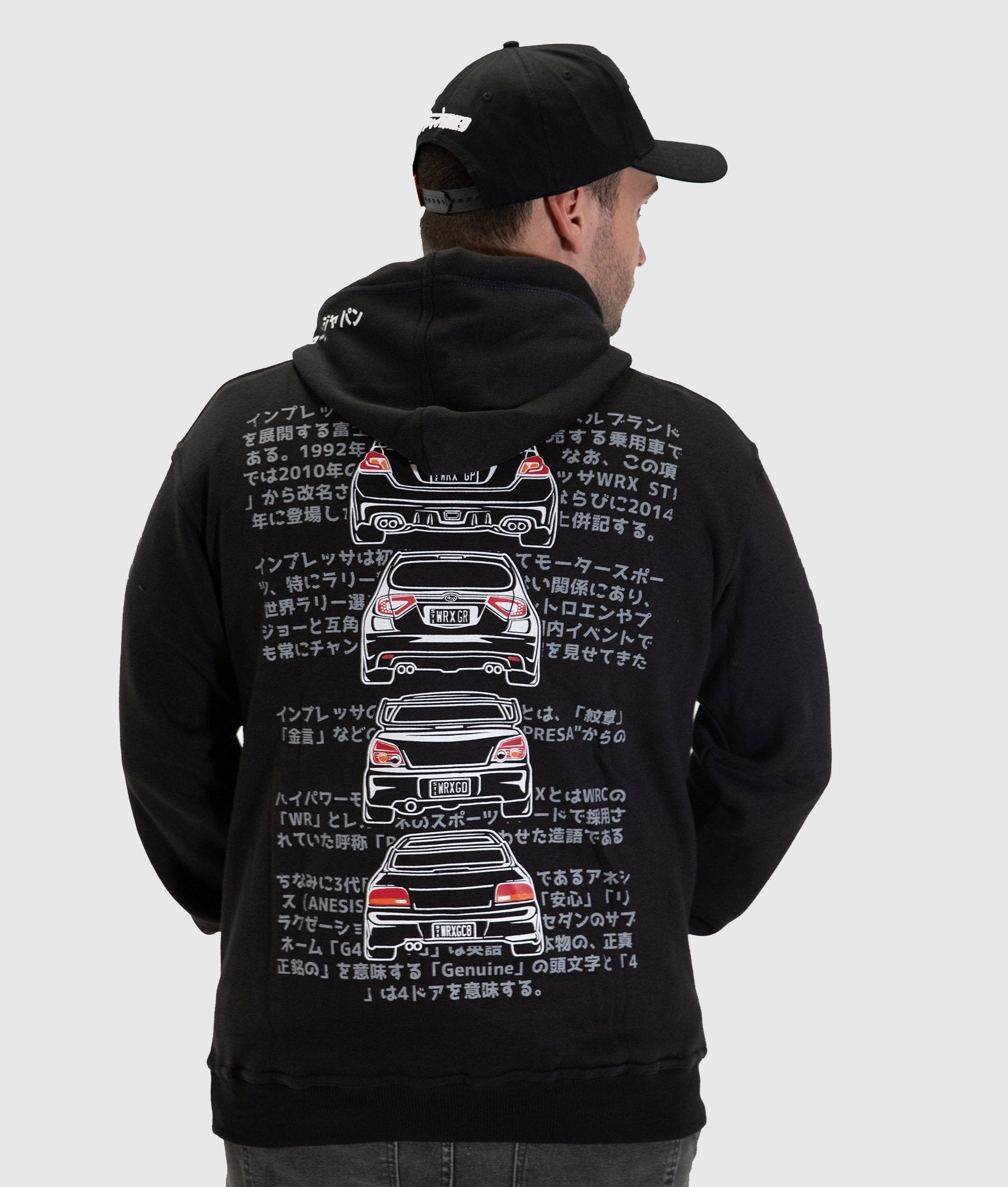 Subaru WRX STI Pullover Hoodie - Hardtuned