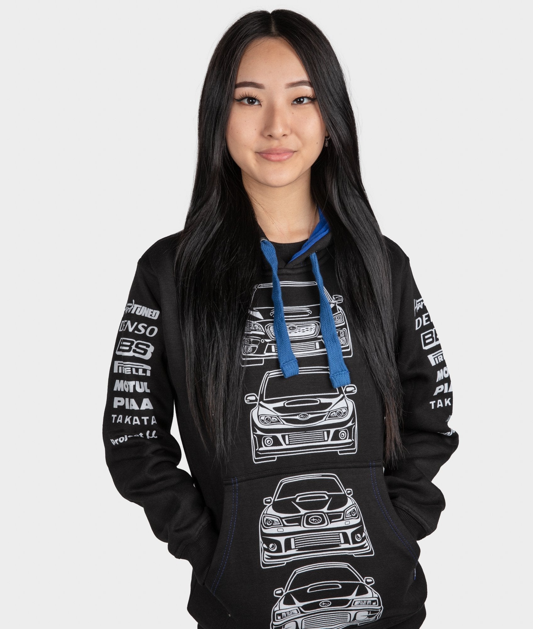 Subaru WRX STI Womens Pullover - Hardtuned