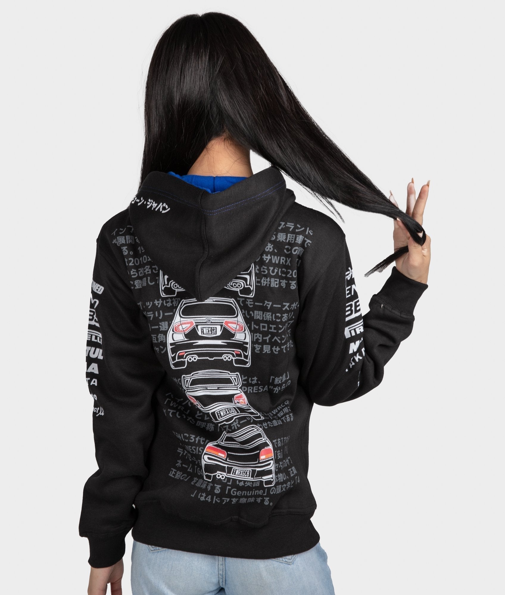 Subaru WRX STI Womens Pullover - Hardtuned