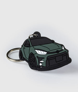 Toyota GR Yaris Rubber Key Ring - Hardtuned