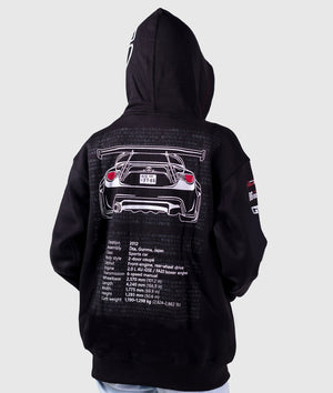 Toyota GT86 / Scion FRS / Subaru BRZ Womens Hoodie - Hardtuned