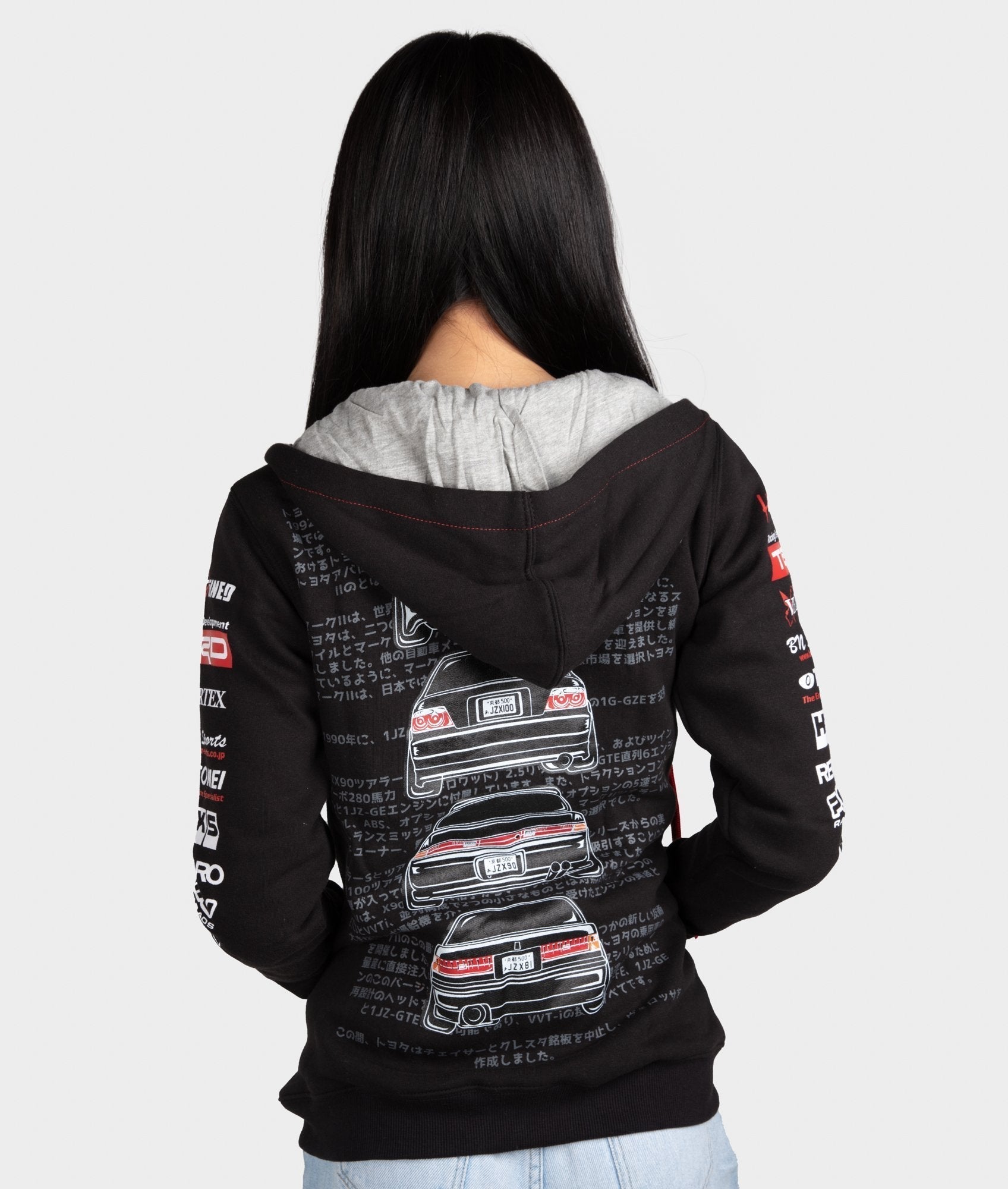 Toyota JZX Womens Hoodie - Hardtuned