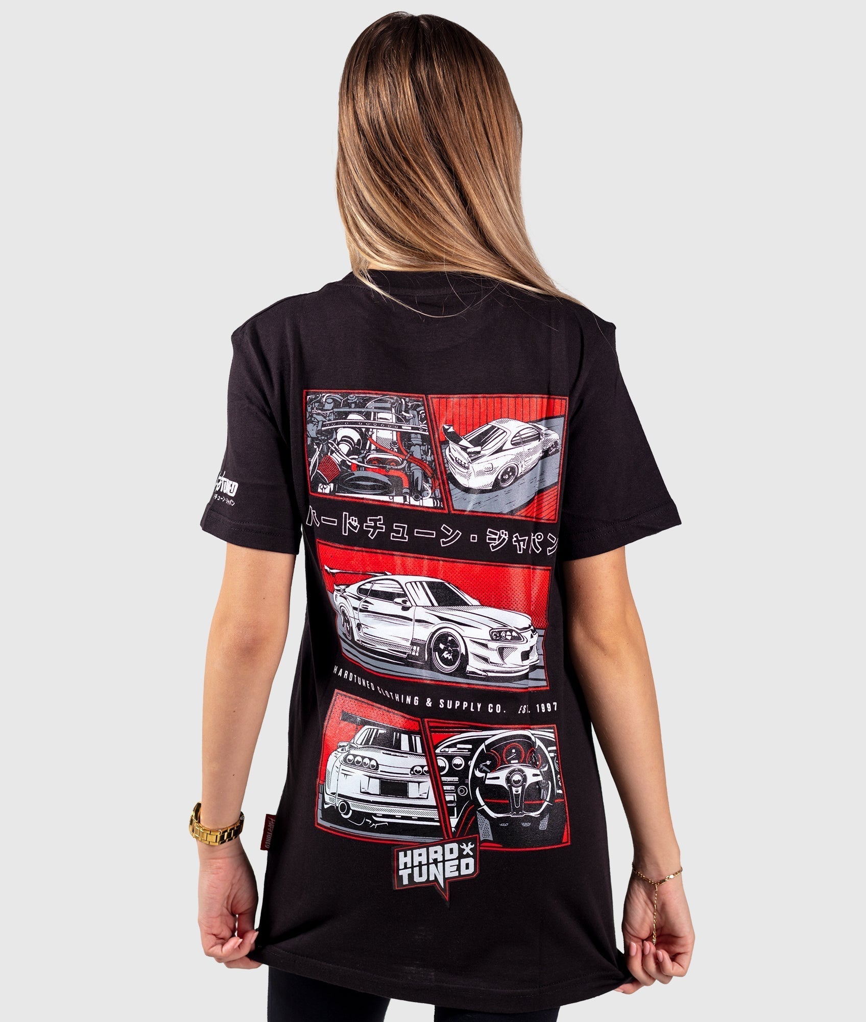 Toyota Supra MKIV Fragment Womens Tee - Hardtuned