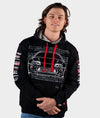 Toyota Supra MKIV Pullover Hoodie - Hardtuned