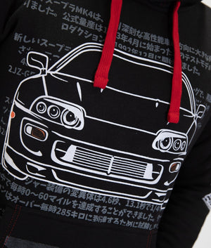 Toyota Supra MKIV Pullover Hoodie - Hardtuned