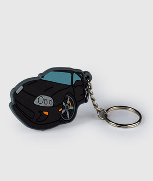 Toyota Supra MKIV Rubber Key Ring - Hardtuned