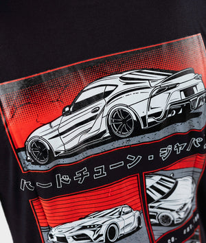 Toyota Supra MKV Fragment Tee - Hardtuned