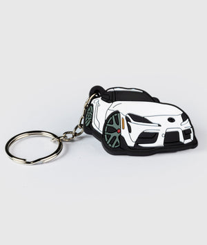 Toyota Supra MKV Soft Rubber Key Ring - Hardtuned