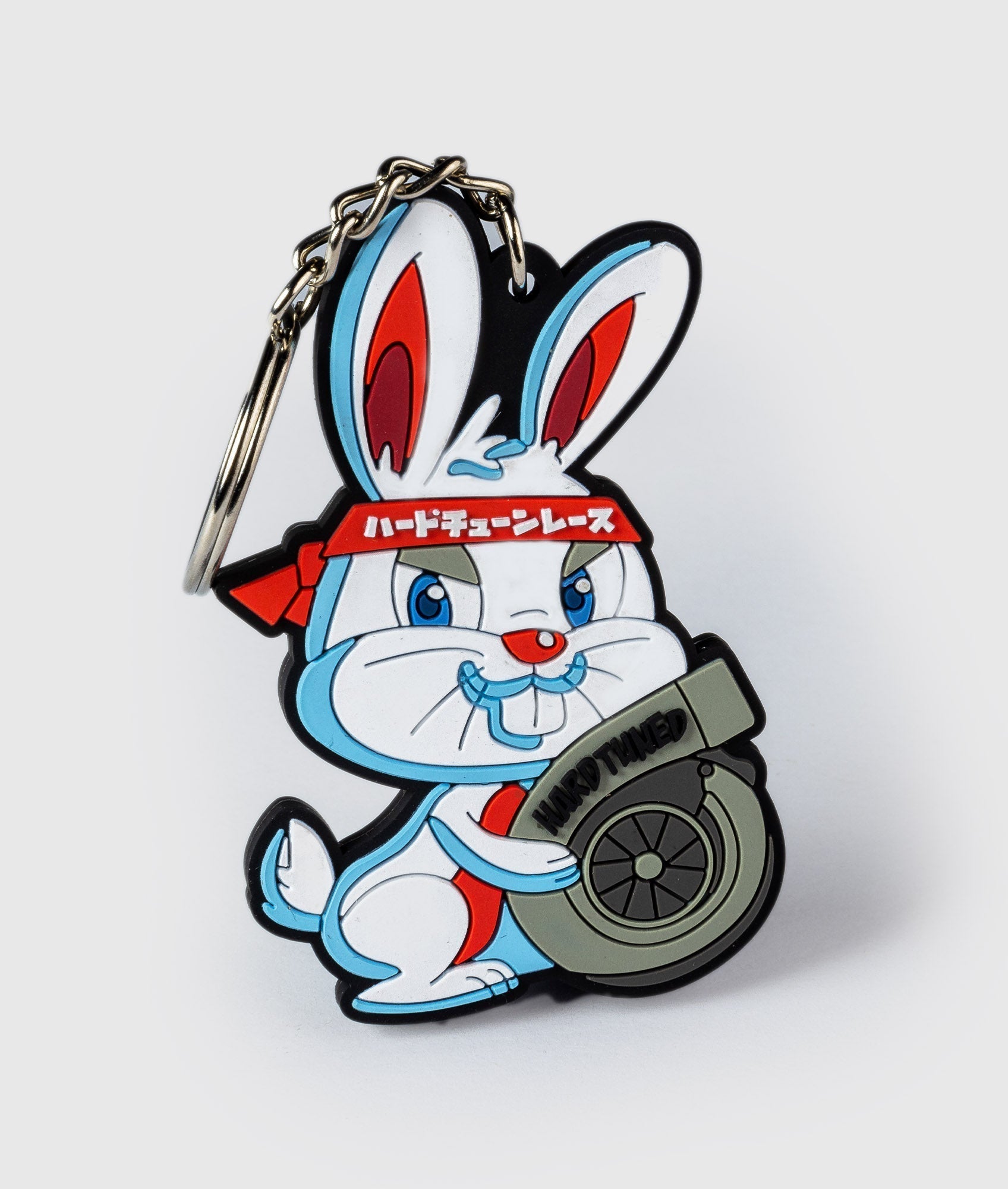 Turbo Bunny Rubber Key Ring - Hardtuned