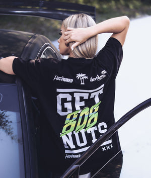 Women's Forrest Wang / Get Nuts Labs College Tee - Hardtuned