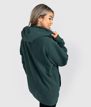 Women's Hardtuned Embossed P1 Fleece Hoodie - Green - Hardtuned