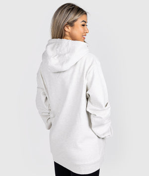 Women's Hardtuned Embossed P1 Fleece Hoodie - White - Hardtuned