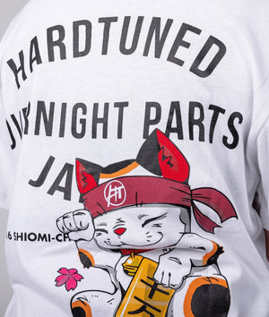 Women's Overnight Parts Kitty Tee - Hardtuned