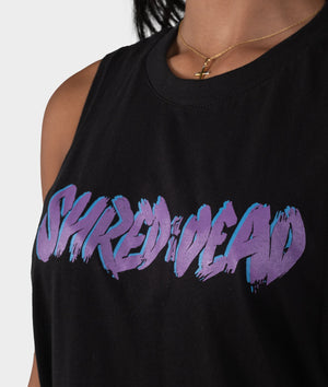 Womens Shred Till Ya Dead Tank Top - Hardtuned