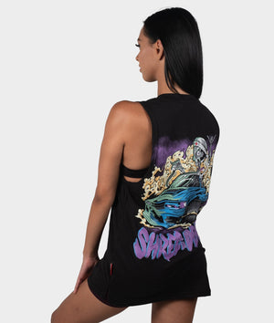 Womens Shred Till Ya Dead Tank Top - Hardtuned