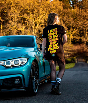 Womens Stupid Car Tee - Hardtuned