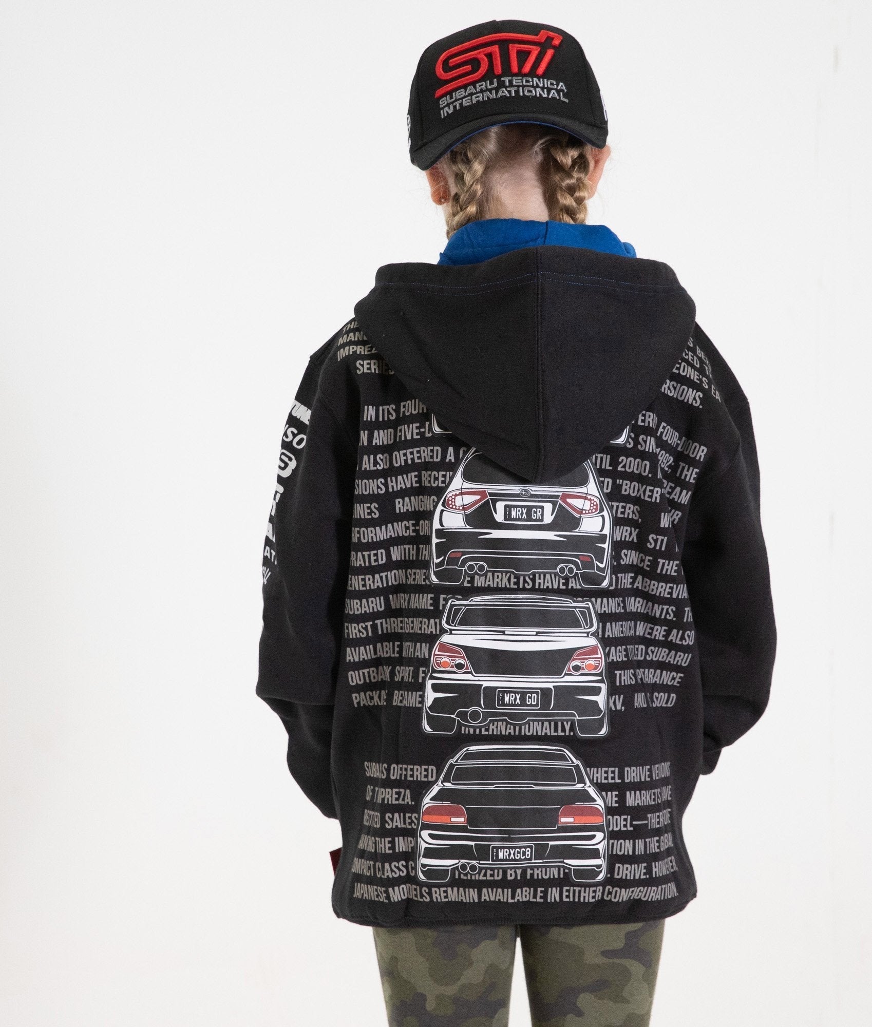 Youth Subaru WRX STi Hoodie - Hardtuned