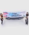 Giant JDM Toyota AE86 Trueno Car Workshop Flag - Hardtuned