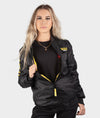 Stacked Racing Womens Bomber Jacket **LIMITED EDITION**