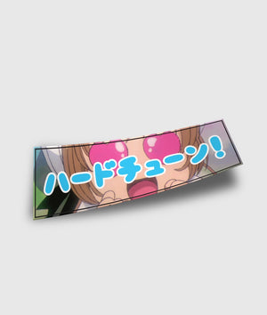 Reflective JDM anime girl sticker - 20cm long – JDM Global Warehouse