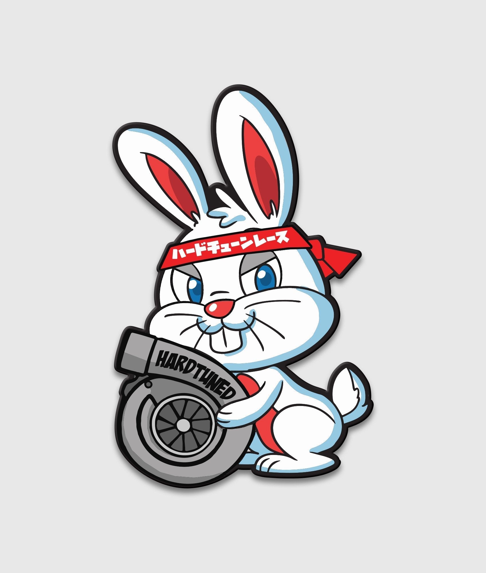 Easter Bunny Turbo Sticker - Hardtuned Australia