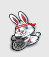 Easter Bunny Turbo Sticker - Hardtuned