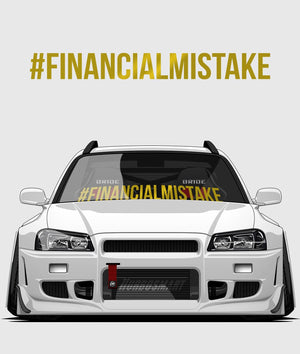 Financial Mistake Window Banner - Hardtuned