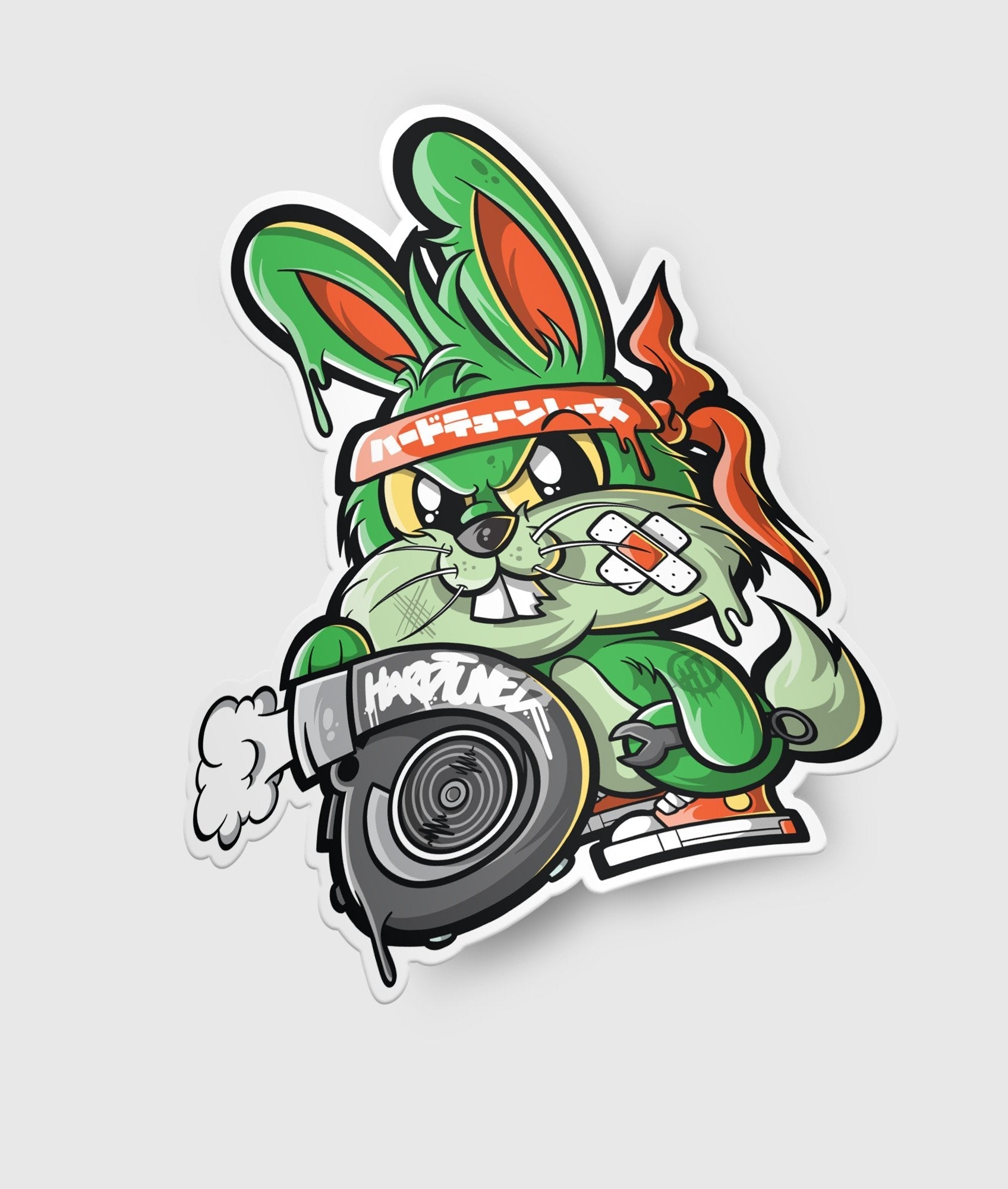 Halloween Bunny Turbo Sticker - Hardtuned