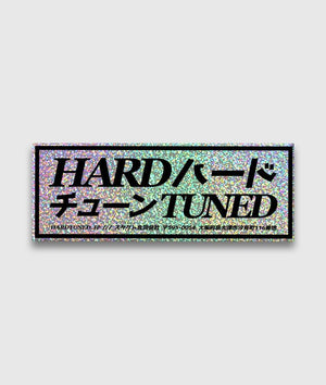 HardTuned Classic JDM Sticker - Glitter - Hardtuned