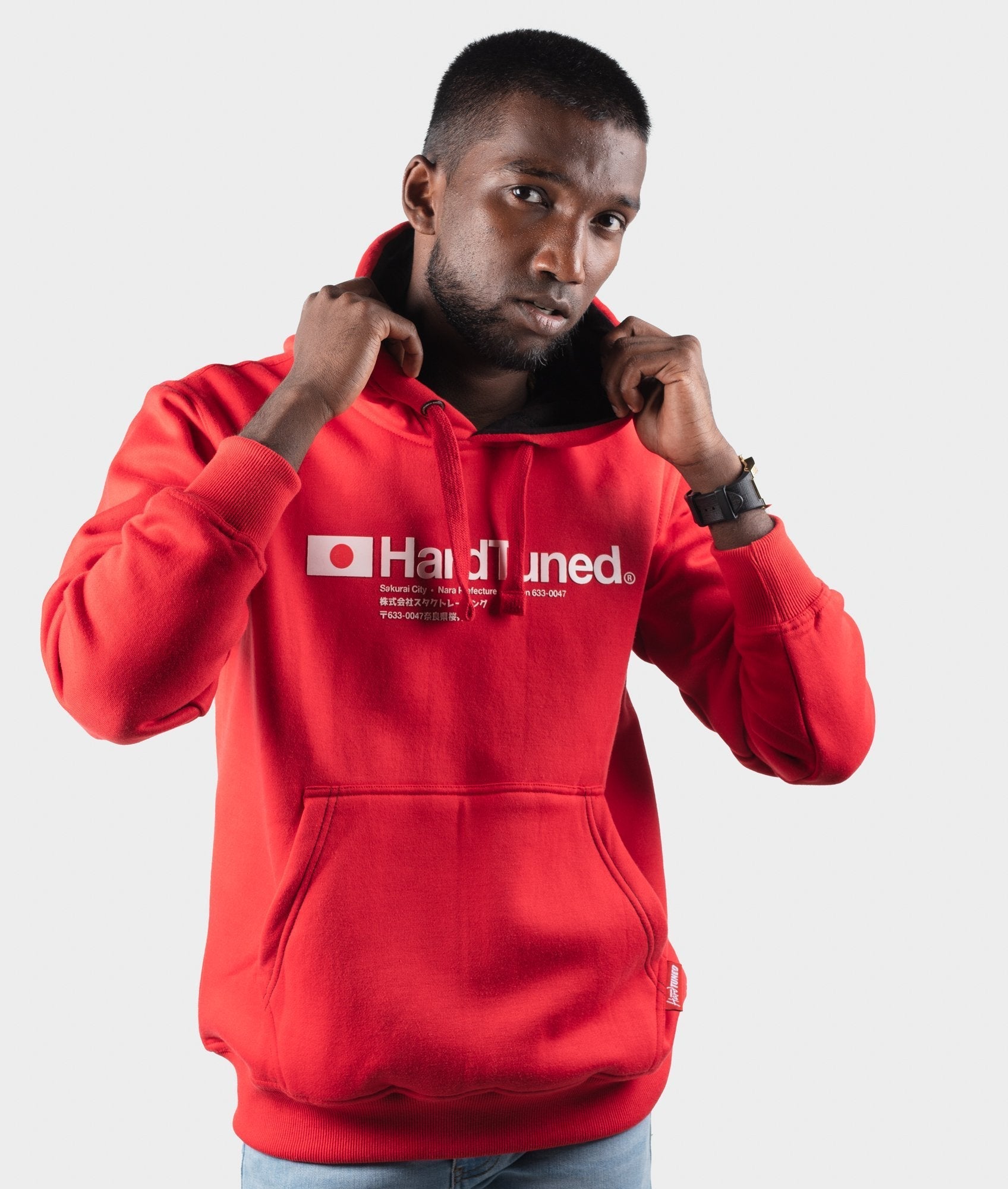 Hardtuned Essential Hoodie - Red - Hardtuned
